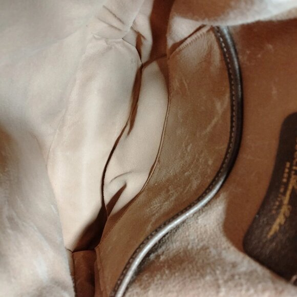 Authentic Gucci Sherry Line Brown PVC Shoulder Bag mn381-120625 - Picture 12 of 16